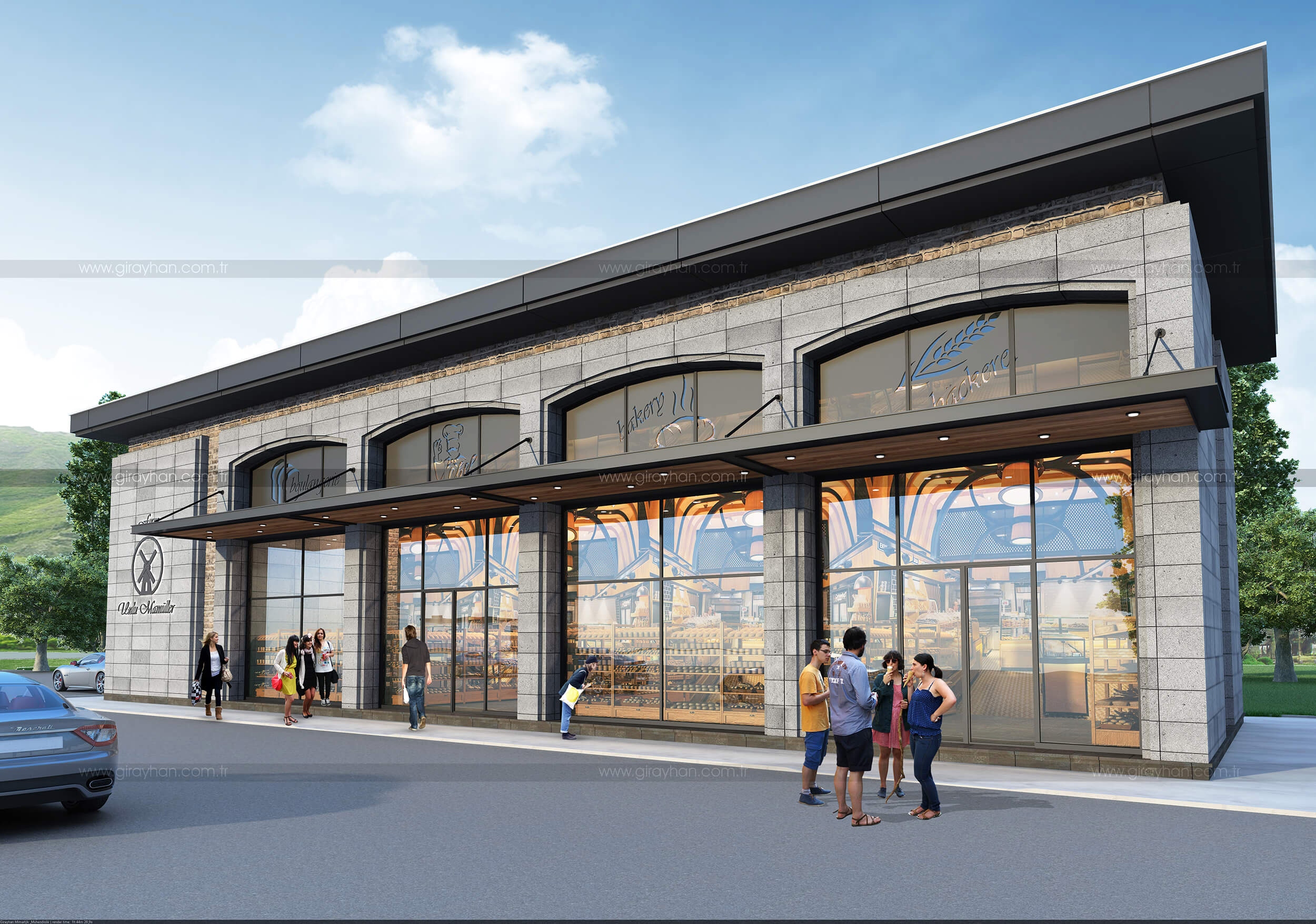 Kampüs İnşaat Ekmek Fırını Girayhan Mimarlık