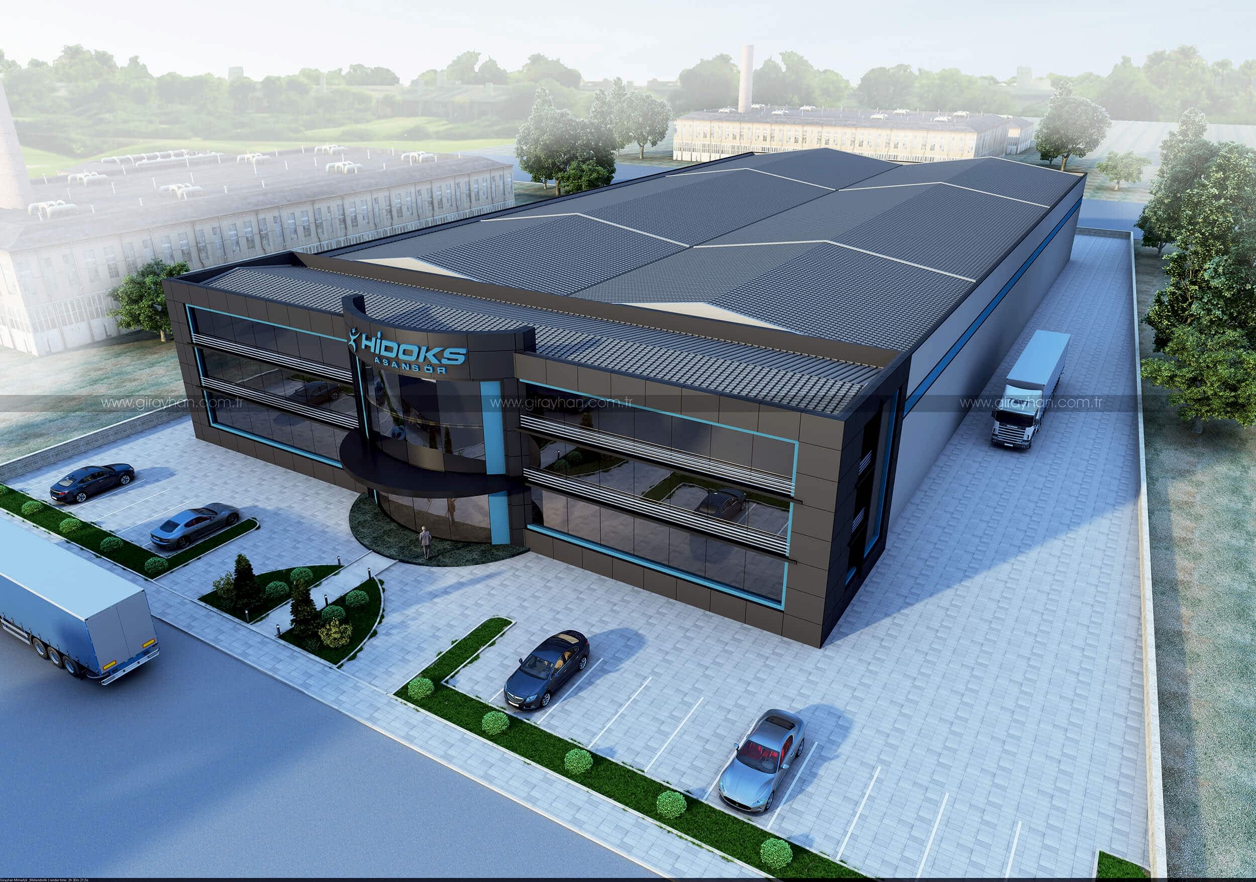 Hidoks Asansör Fabrika Girayhan Mimarlık