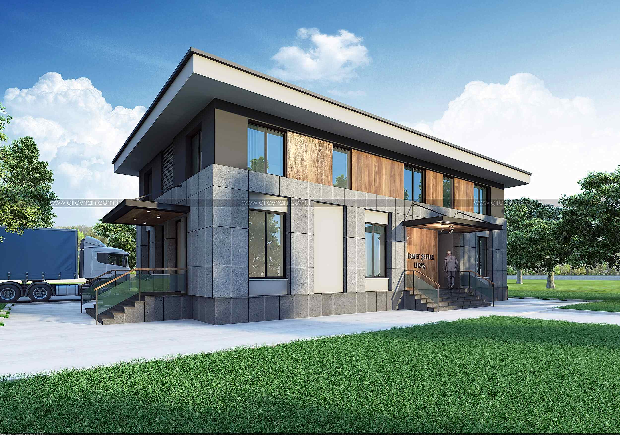 Şeflek Lidaş İdari Bina Girayhan Mimarlık